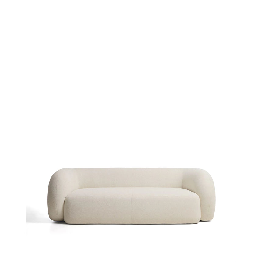 3-Sitzer-Sofa Martina aus Chenille in Ecru 246 cm FSC Mix Credit von Kave Home – Bild 1