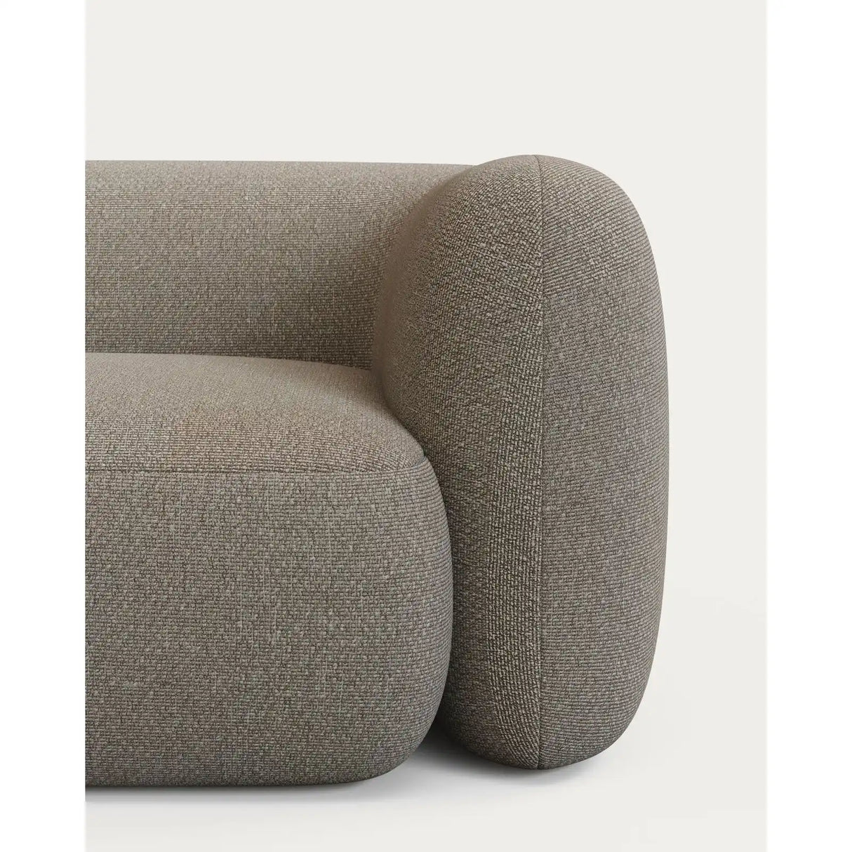 3-Sitzer-Sofa Martina in Lammfelloptik in Steinton 246 cm FSC Mix Credit von Kave Home – Produktbild 7