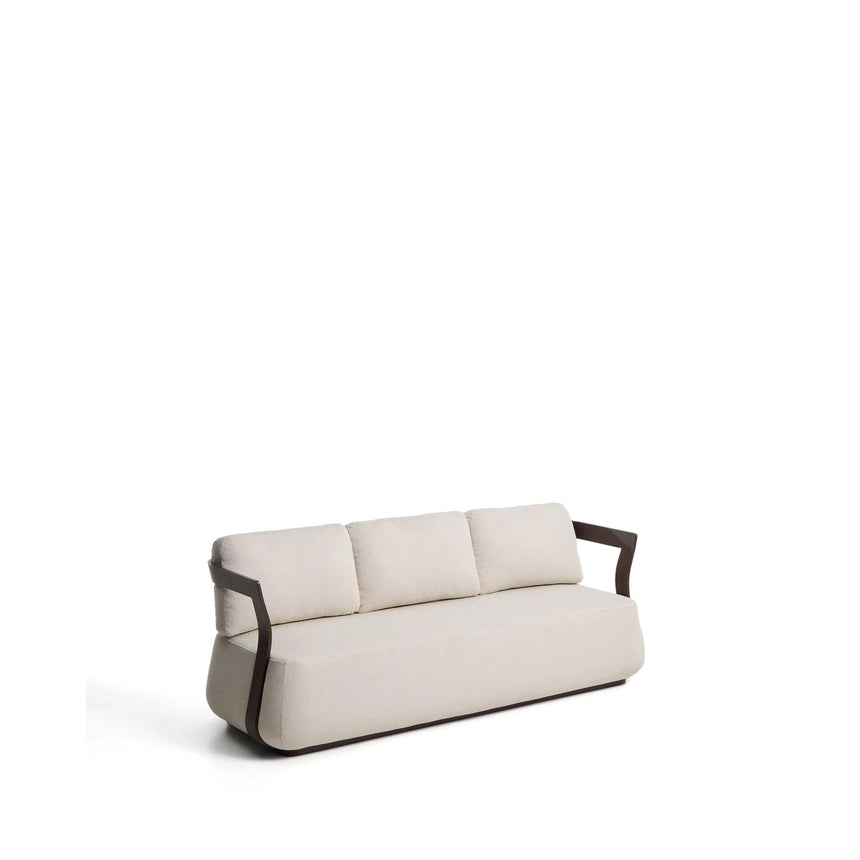 3-Sitzer Sofa Tamaris aus Aluminium in Braun, 217 cm von Kave Home – Bild 1
