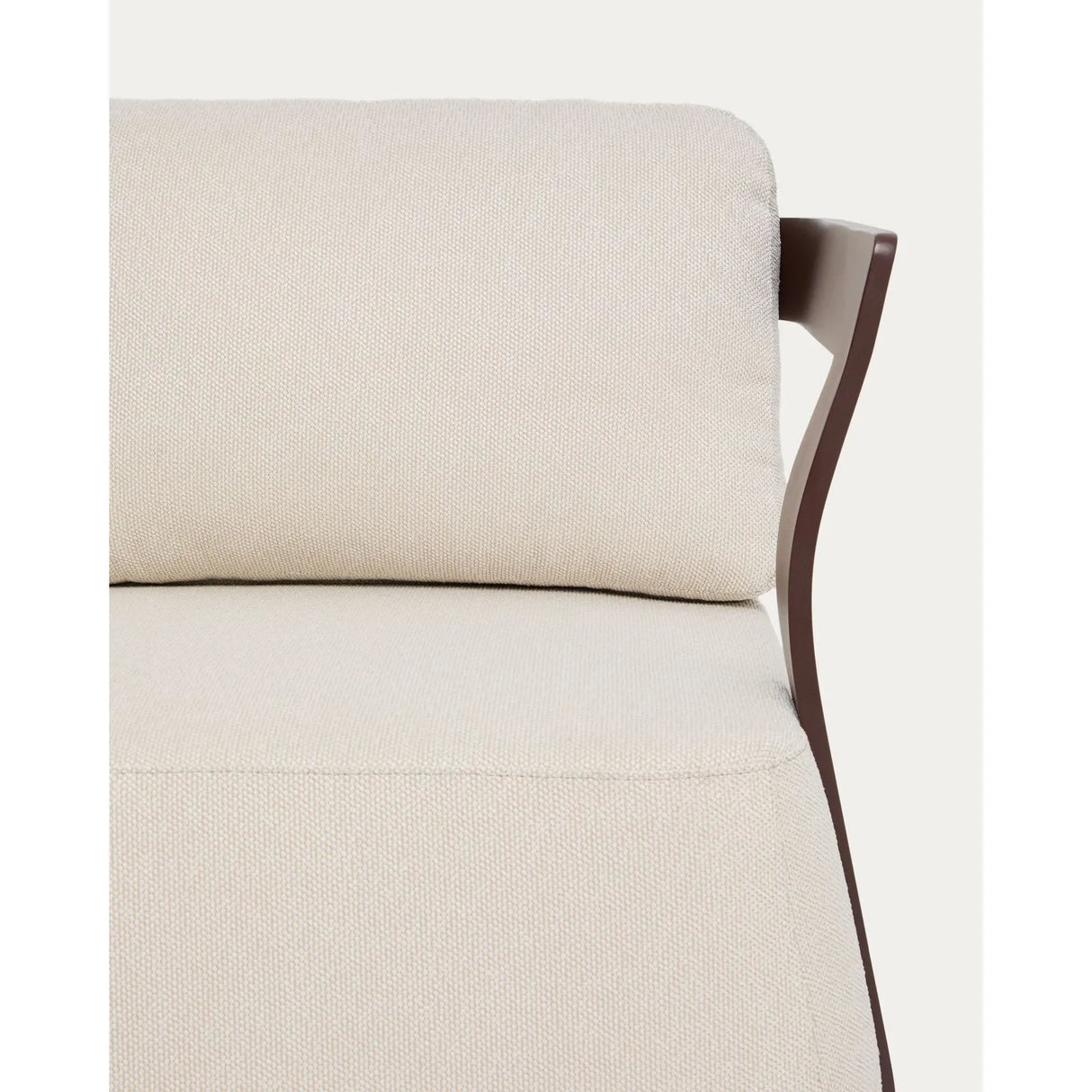 3-Sitzer Sofa Tamaris aus Aluminium in Braun, 217 cm von Kave Home – Bild 6