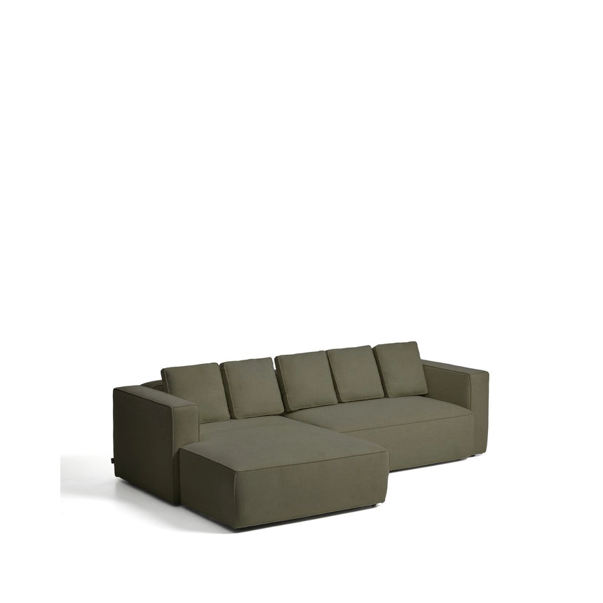 4-Sitzer-Bettsofa Marela mit Chaiselongue links in Grün, 276 cm, FSC Mix Credit von Kave Home – Bild 3