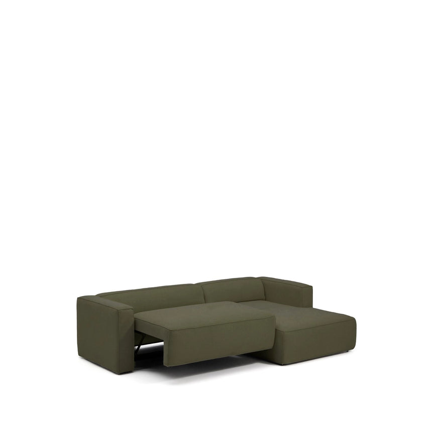 4-Sitzer Bettsofa Marela mit Chaiselongue rechts in Grün, 276 cm, FSC Mix Credit von Kave Home – Bild 7