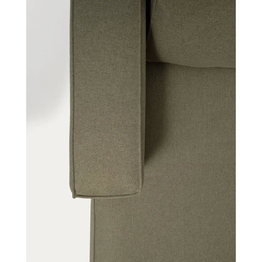 4-Sitzer-Bettsofa Marela mit aufklappbarer Chaiselongue links in Grün, 276 cm, FSC Mix Credit von Kave Home – Bild 16