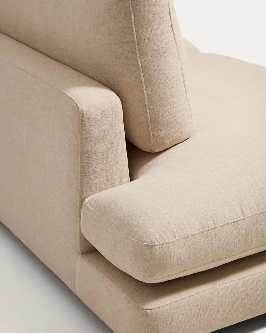 4-Sitzer-Modularsofa Gala aus beiger Chenille, FSC Mix Credit, 330 cm von Kave Home – Bild 7