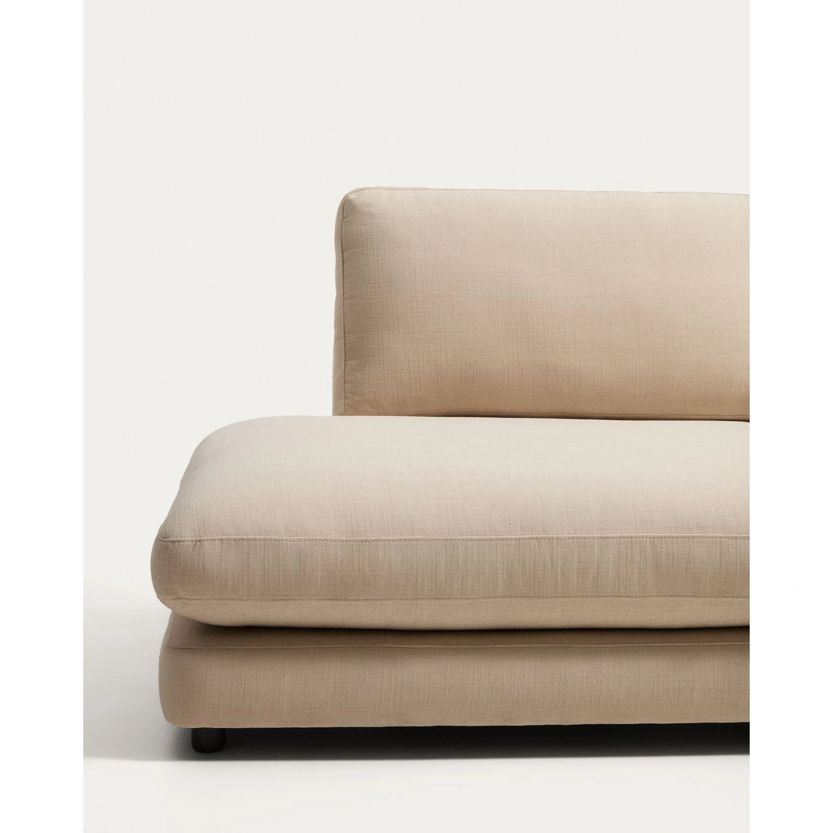 4-Sitzer-Modularsofa Gala mit Randmodul links aus beiger Chenille, FSC Mix Credit, 315 cm von Kave Home – Bild 5