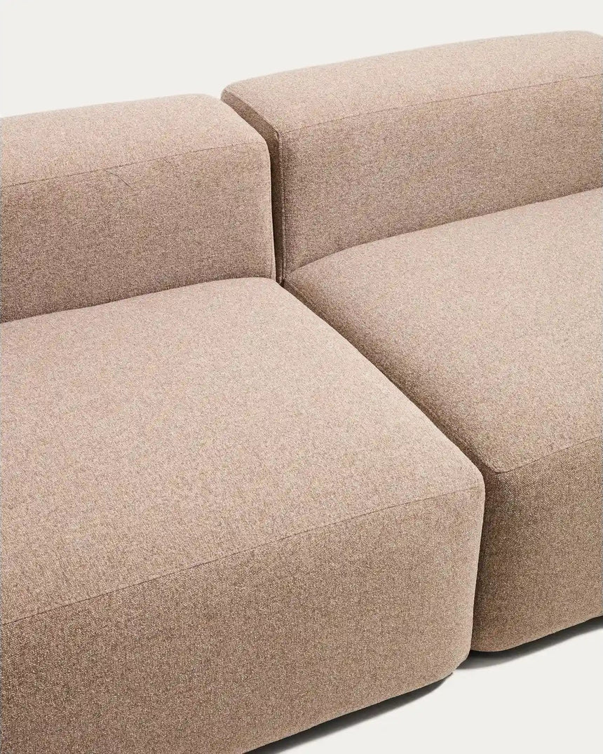4-Sitzer-Sofa Blok in brauner Chenille, 380 cm, FSC Mix Credit von Kave Home – Bild 7