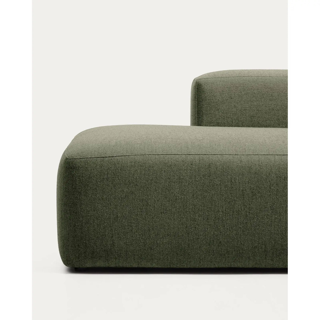 4-Sitzer-Sofa Blok in moosgrüner Chenille, 380 cm, FSC Mix Credit von Kave Home – Bild 5