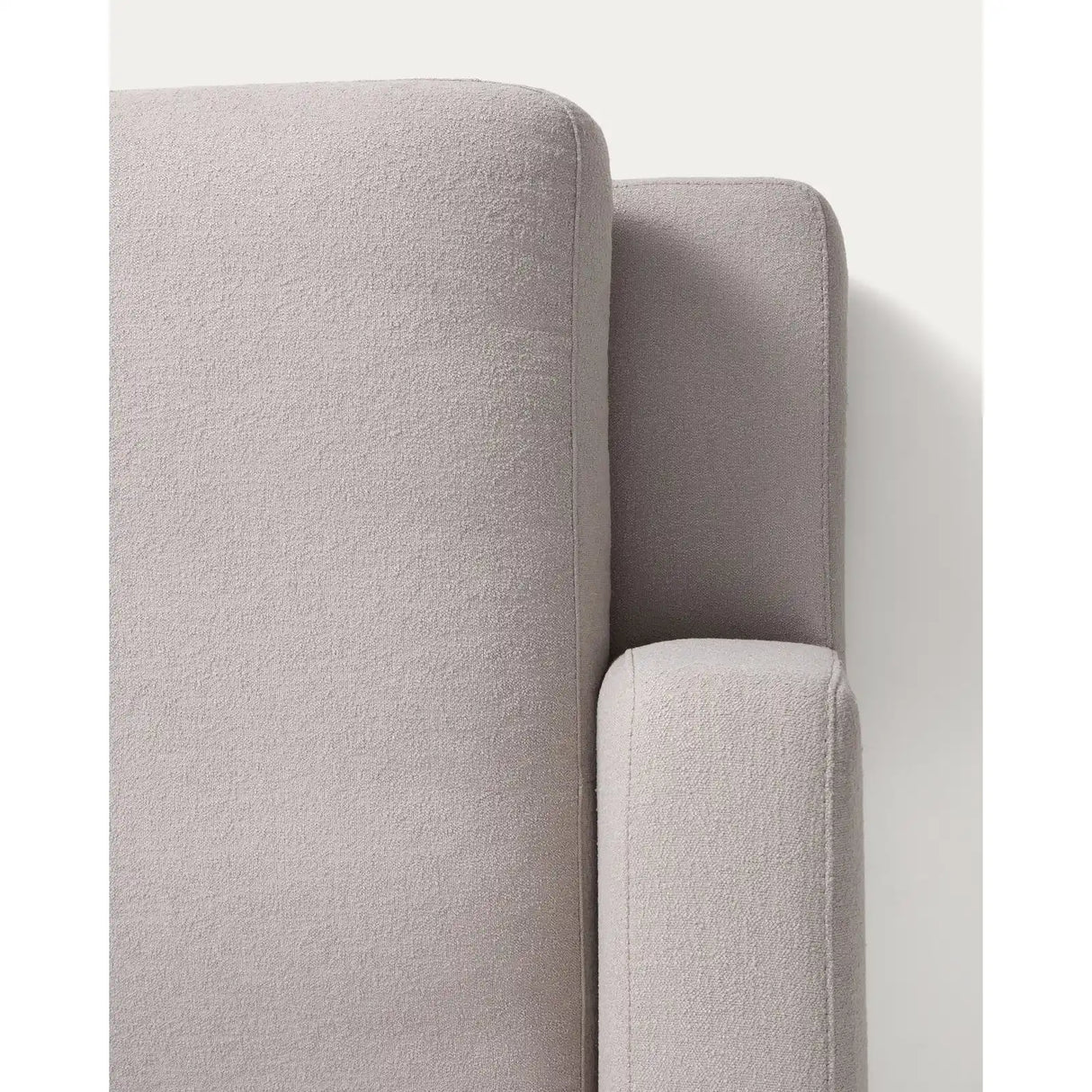 4-Sitzer-Sofa Gala aus grauem Micro-Bouclé mit linker Chaise Longue FSC Mix Credit 300 cm von Kave Home – Produktbild 7