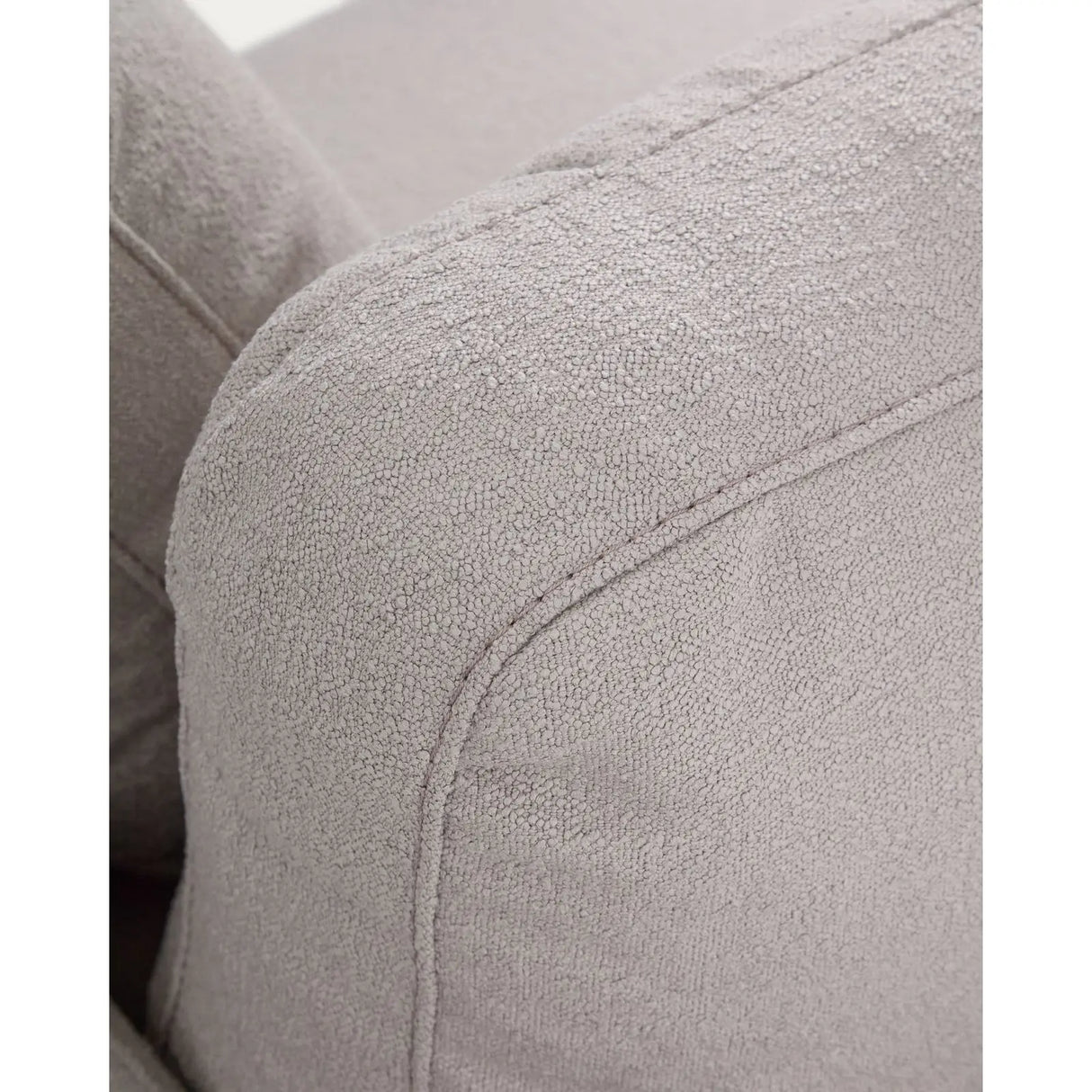 4-Sitzer-Sofa Gala aus grauem Micro-Bouclé mit linker Chaise Longue FSC Mix Credit 300 cm von Kave Home – Produktbild 8