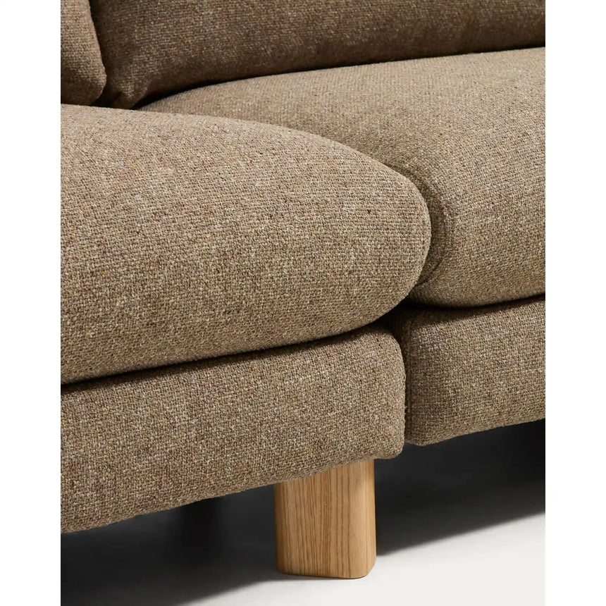 4-Sitzer Sofa Vera mit Beinen aus massivem Eschenholz mit natürlichem Finish, 320 cm, FSC Mix Credit von Kave Home – Bild 8