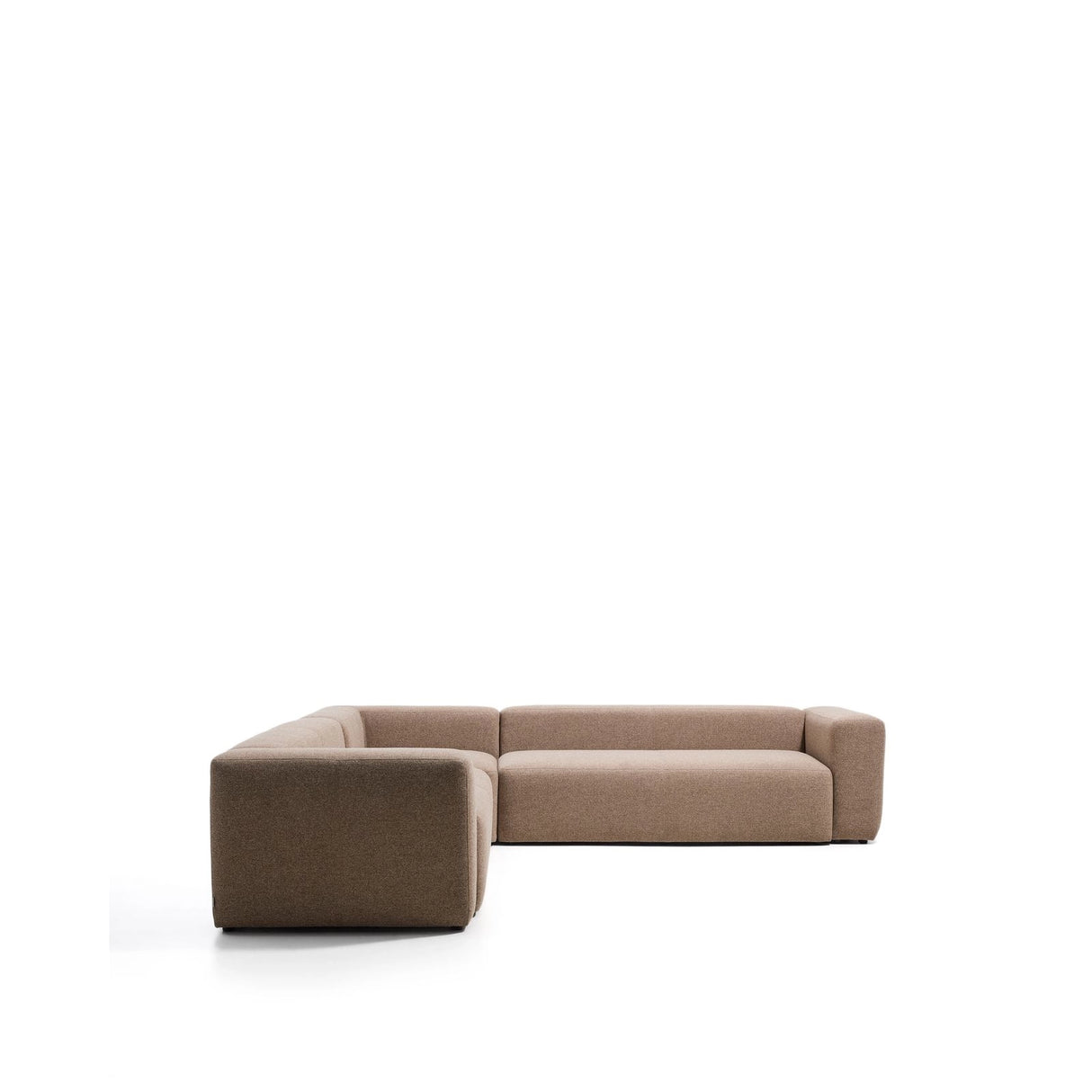 5-Sitzer-Ecksofa Blok in Chenille, 320 x 320 cm, FSC Mix Credit von Kave Home – Bild 4
