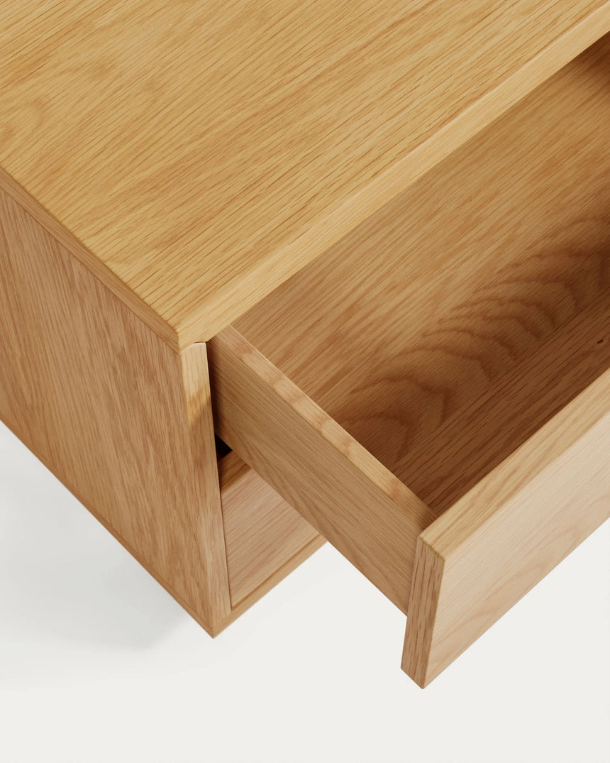 Abilen Nachttisch aus Eichenfurnier 53 x 44 cm FSC 100% von Kave Home – Produktbild 11