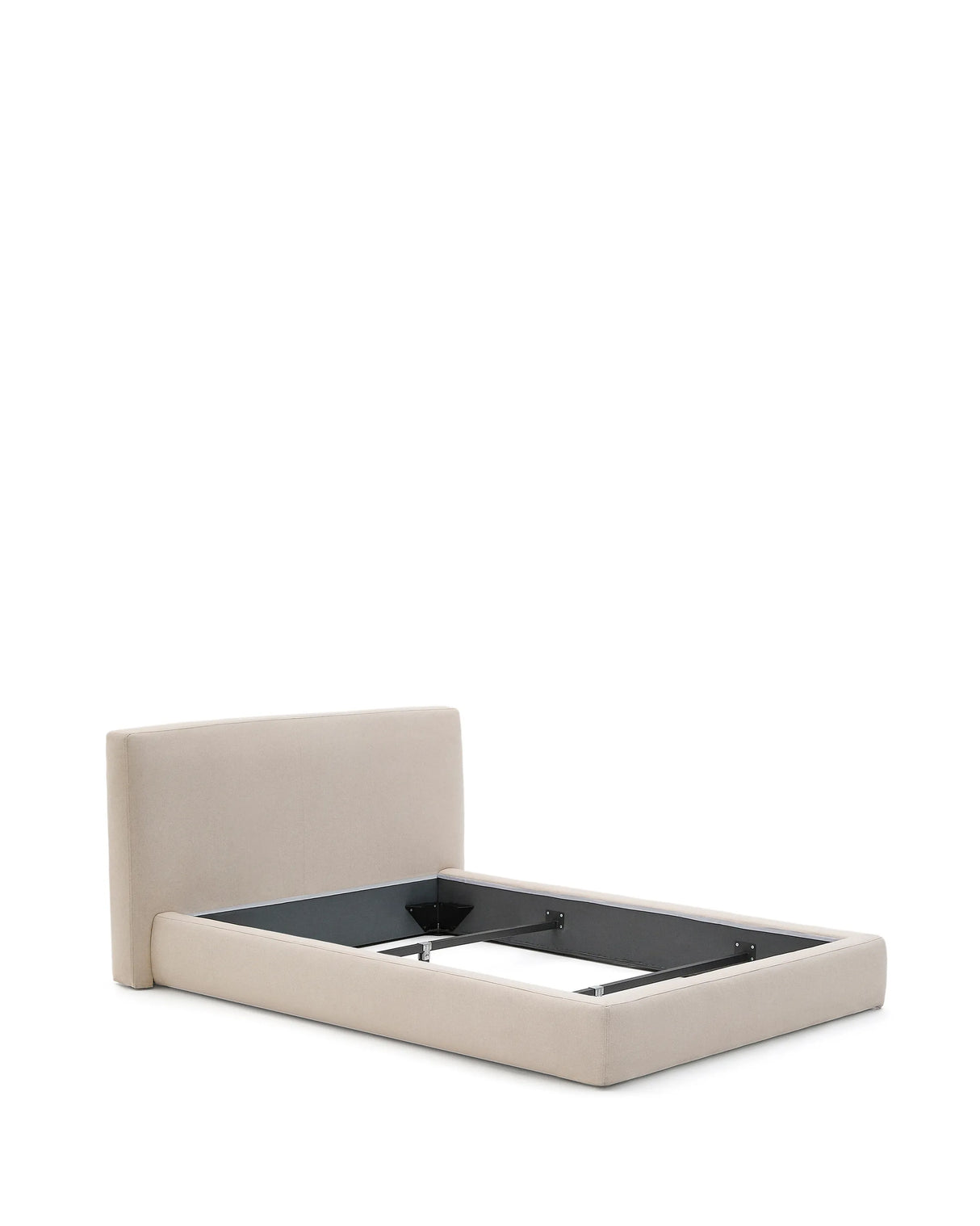 Abziehbares Bett Blok beige für eine 160 x 200 cm große Matratze FSC Mix Credit von Kave Home – Produktbild 12