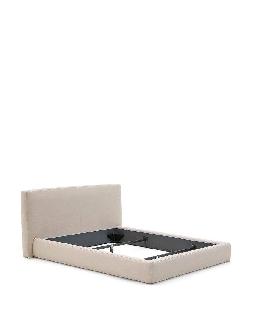 Abziehbares Bett Blok beige für eine 180 x 200 cm große Matratze FSC Mix Credit von Kave Home – Produktbild 12