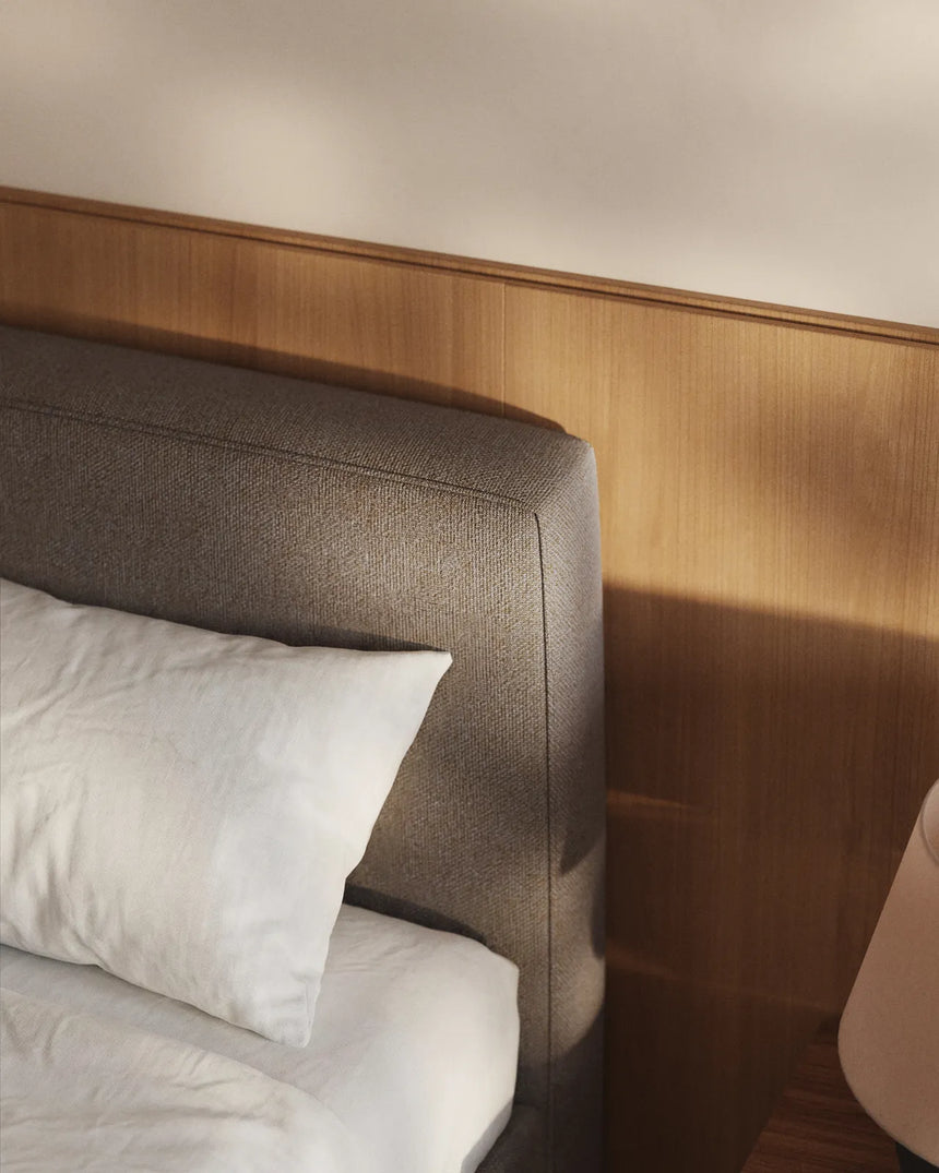 Abziehbares Bett Blok in Braun für Matratzengröße 160 x 200 cm, FSC Mix Credit von Kave Home – Bild 4