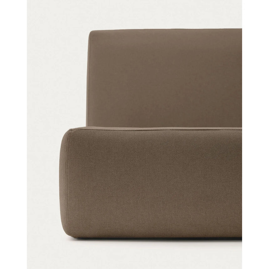 Abziehbares Bett Blok in Braun für Matratzengröße 160 x 200 cm, FSC Mix Credit von Kave Home – Bild 7