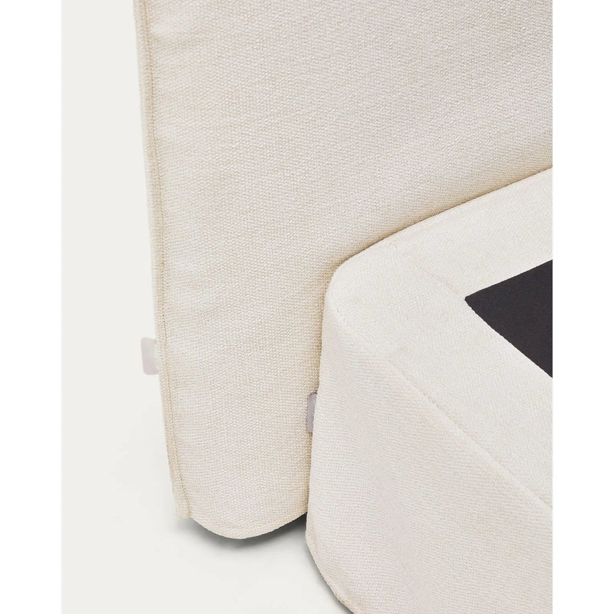 Abziehbares Bett Jaira in weißer Chenille für Matratzengröße 180 x 200 cm, FSC Mix Credit von Kave Home – Produktbild 8