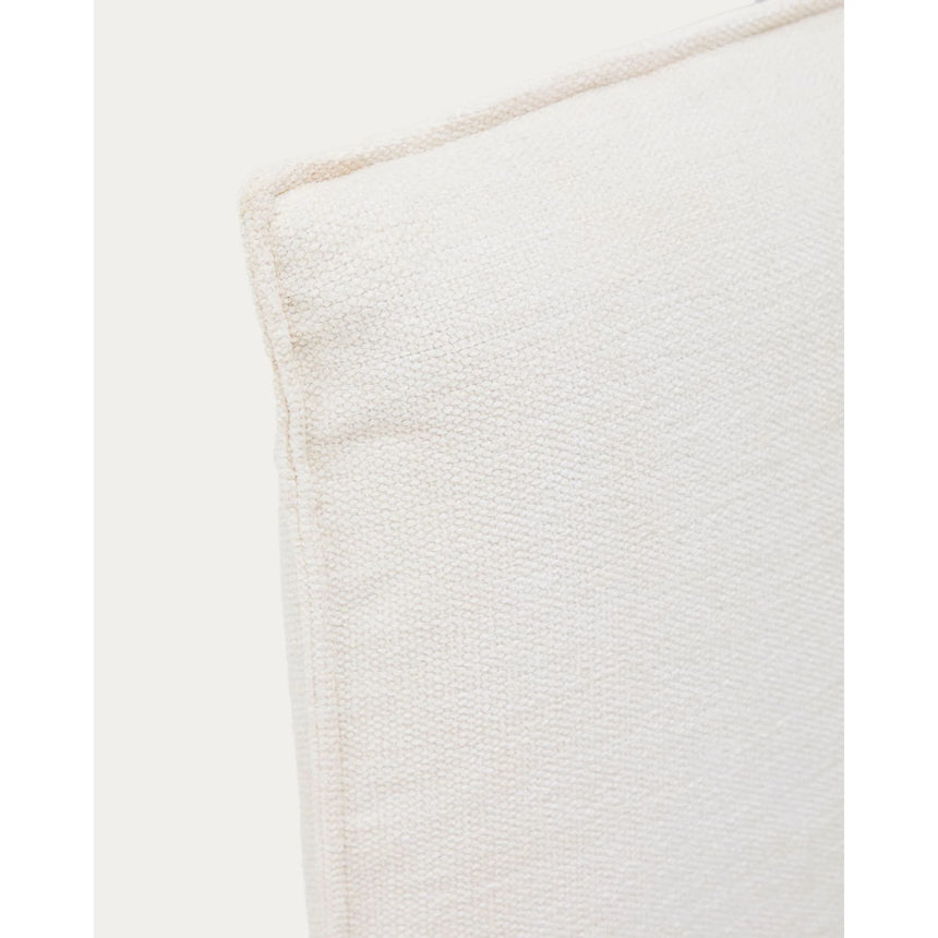 Abziehbares Bett Jaira in weißer Chenille für Matratzengröße 180 x 200 cm, FSC Mix Credit von Kave Home – Produktbild 9