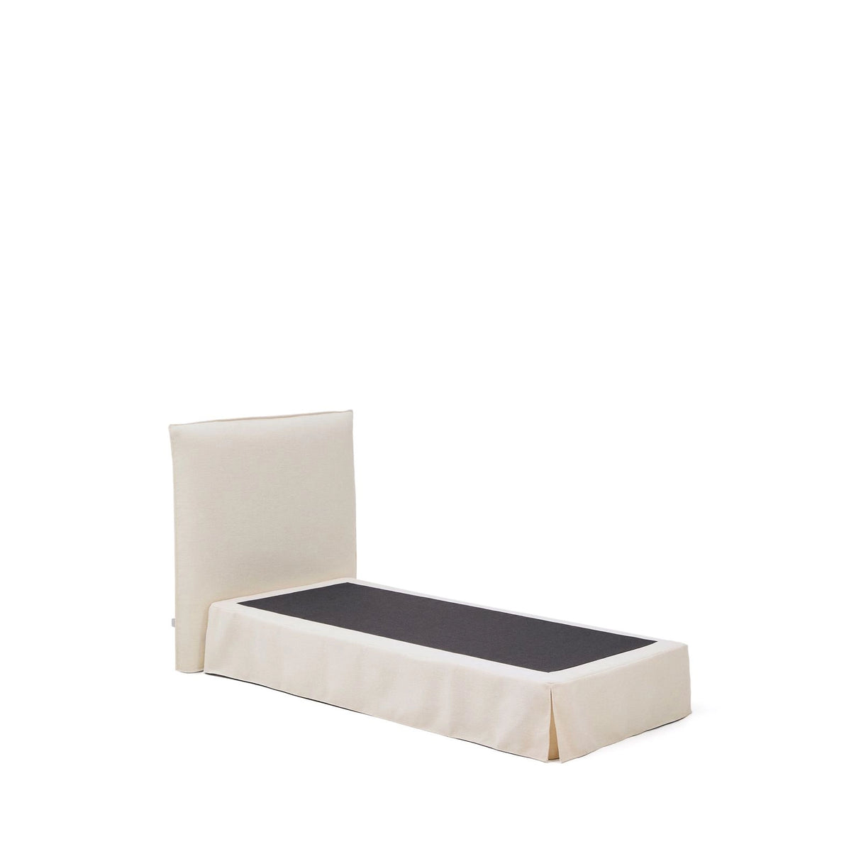 Abziehbares Bett Jaira in weißer Chenille für Matratzengröße 90 x 200 cm, FSC Mix Credit von Kave Home – Bild 4