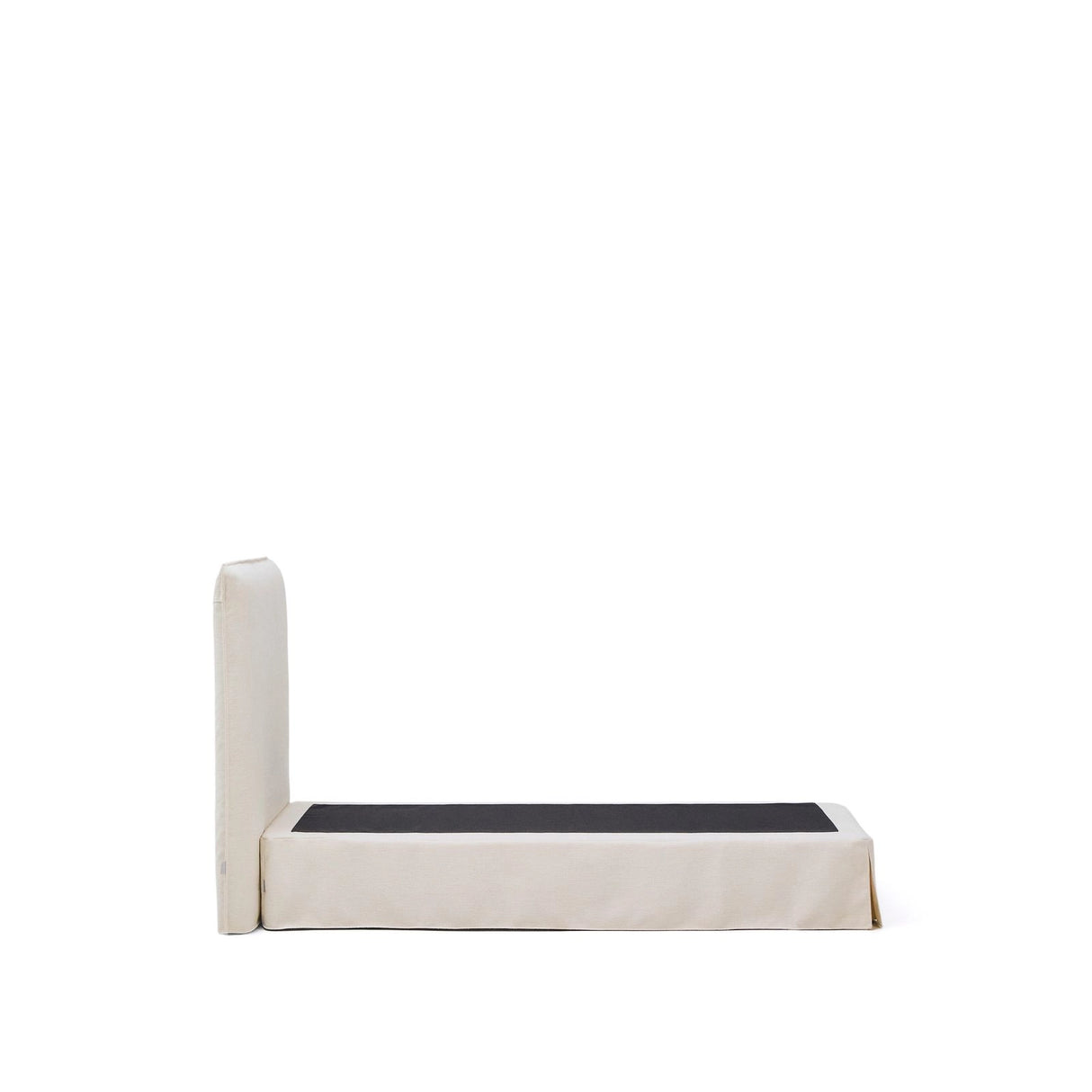 Abziehbares Bett Jaira in weißer Chenille für Matratzengröße 90 x 200 cm, FSC Mix Credit von Kave Home – Bild 5