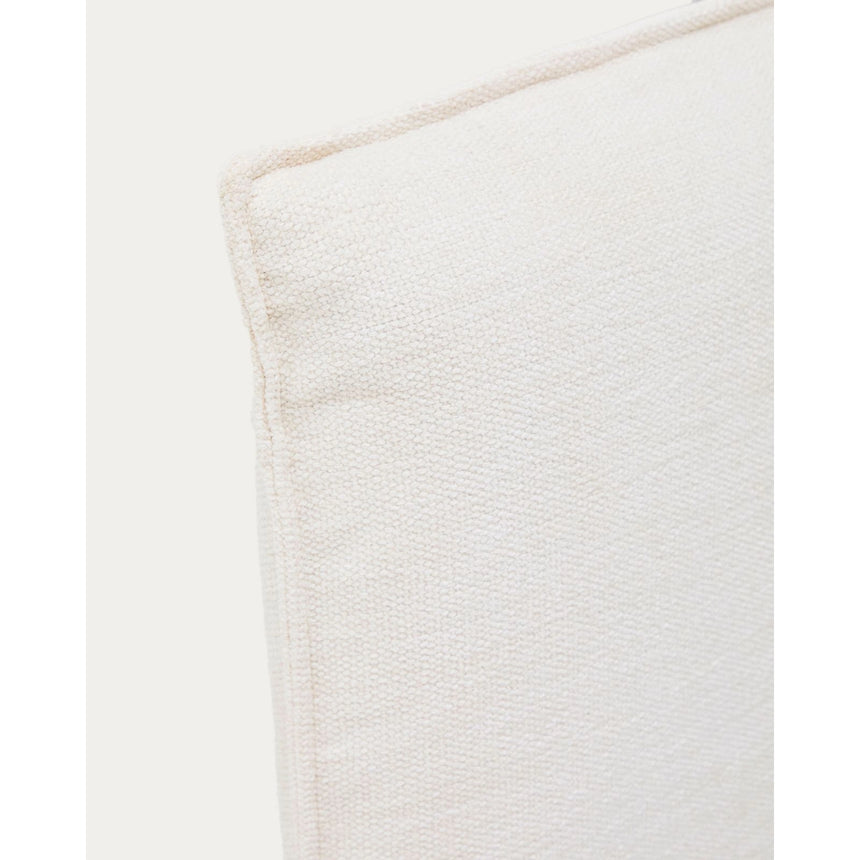 Abziehbares Bett Jaira in weißer Chenille für Matratzengröße 90 x 200 cm, FSC Mix Credit von Kave Home – Bild 9