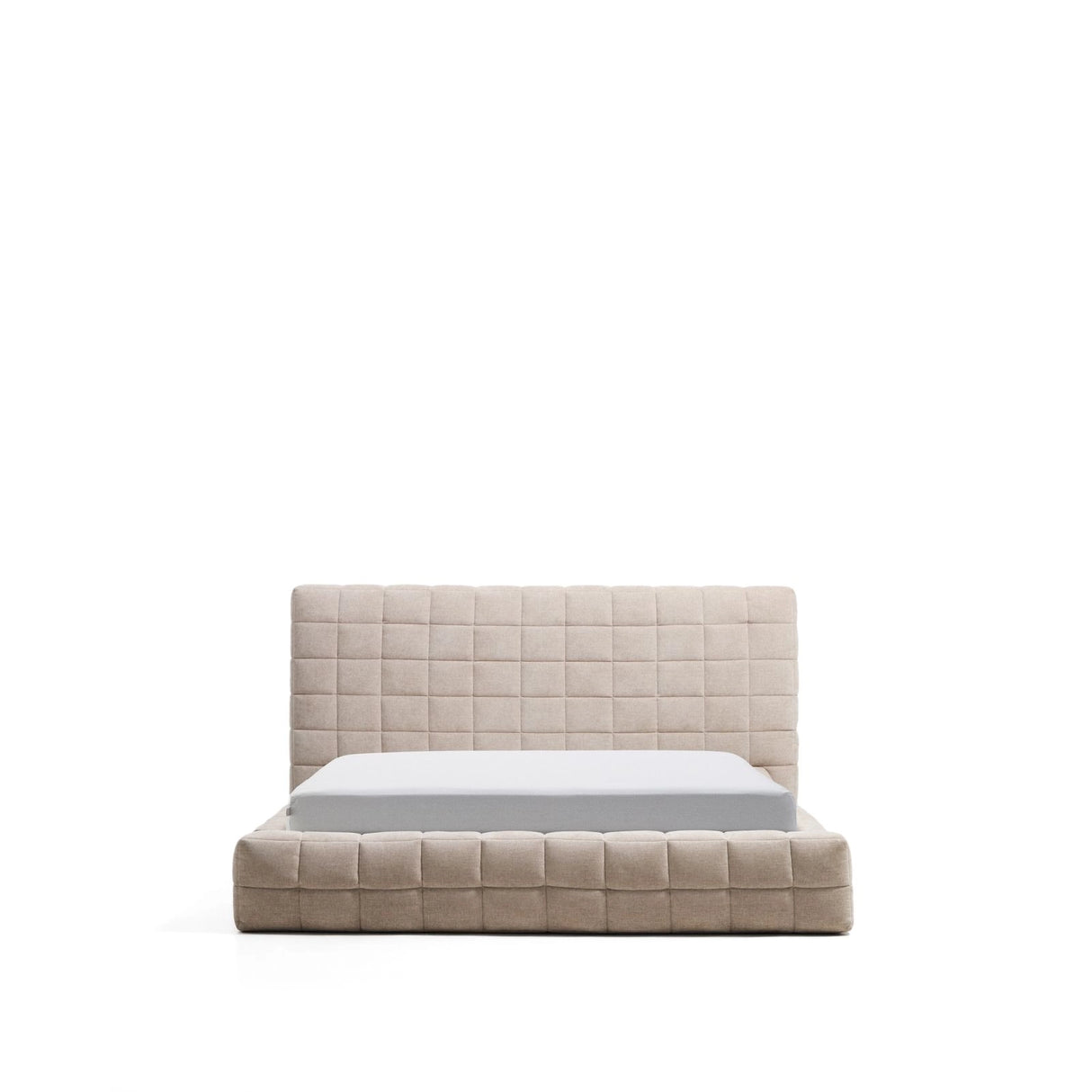 Abziehbares Bett Luiana aus beigefarbener Chenille für Matratzengröße 160 x 200 cm von Kave Home – Bild 1
