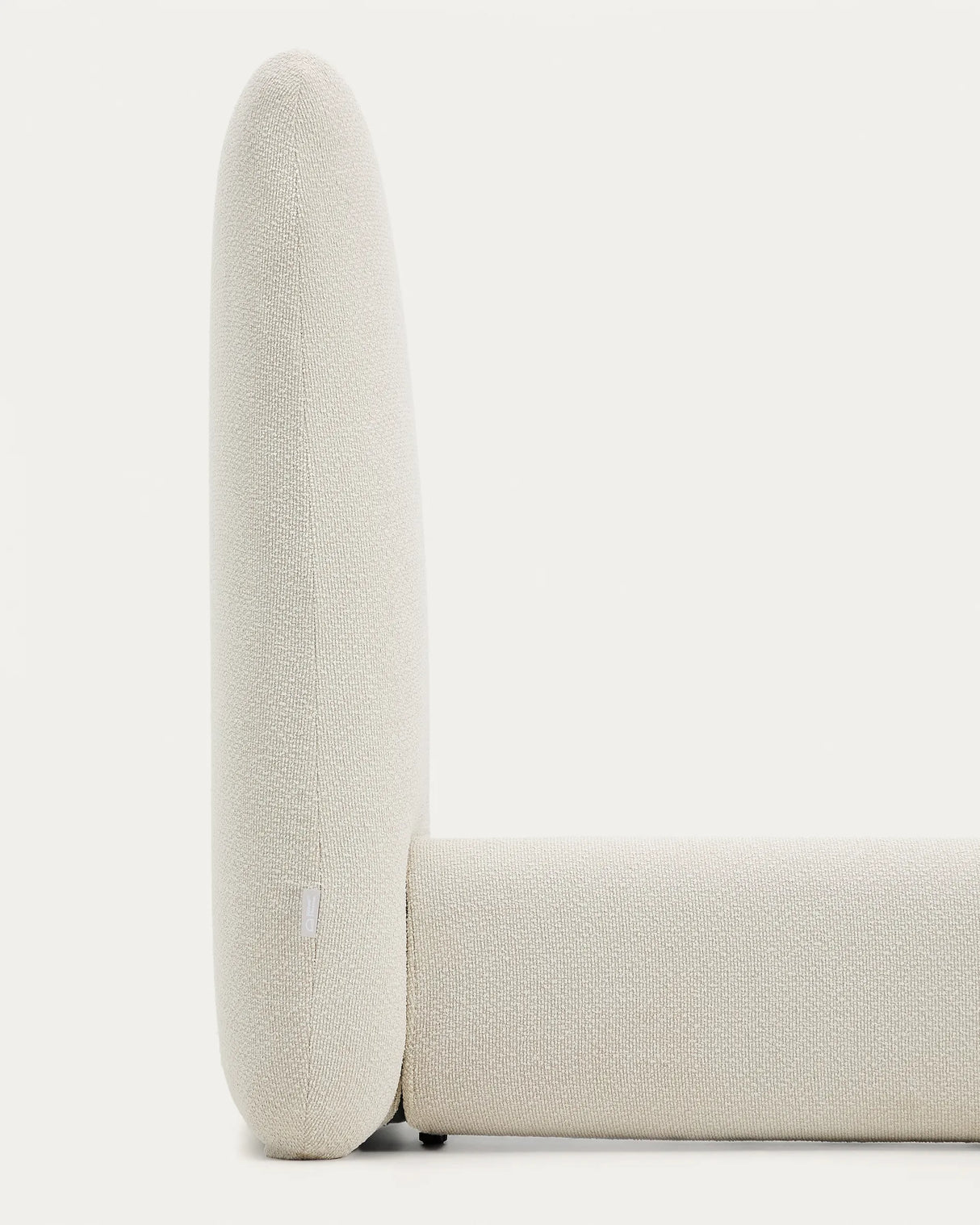 Abziehbares Bett Martina mit ecrufarbener Chenille für Matratzengröße 180 x 200 cm von Kave Home – Produktbild 9