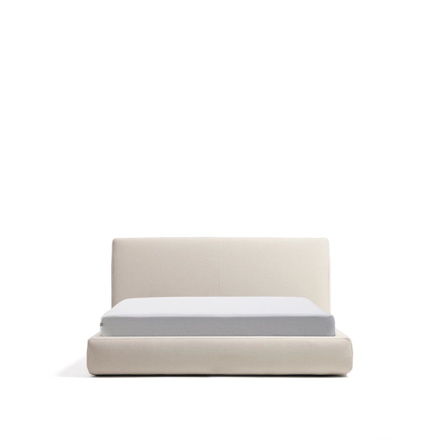 Abziehbares Bett mit aufklappbarem Bettkasten Blok in Écru für Matratzengröße 160 x 200 cm, FSC Mix Credit von Kave Home – Bild 1