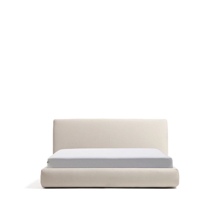 Abziehbares Bett mit aufklappbarem Bettkasten Blok in Écru für Matratzengröße 180 x 200 cm, FSC Mix Credit von Kave Home – Bild 1