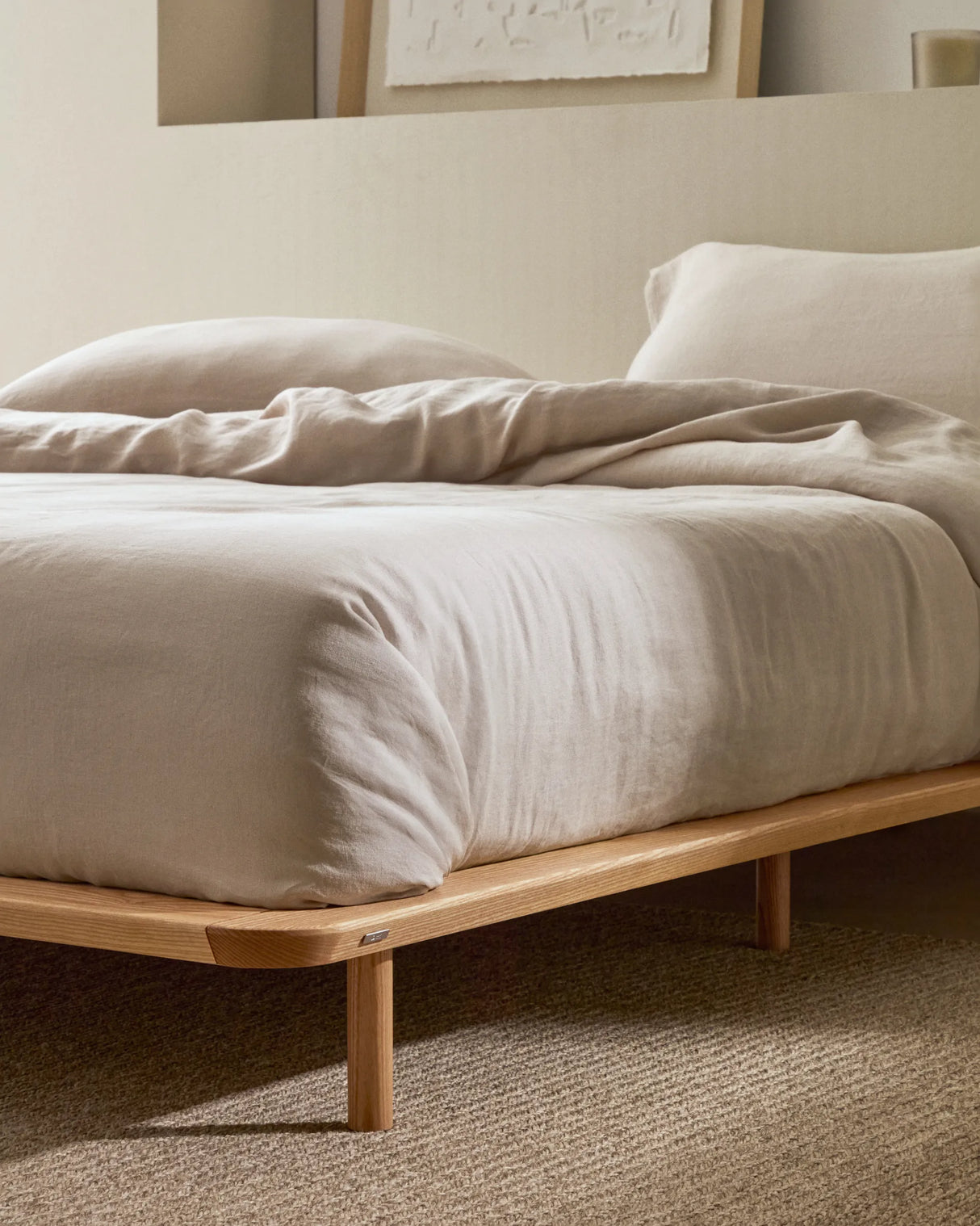 Anielle Bett aus massiver Esche für Matratze von 160 x 200 cm von Kave Home – Produktbild 5