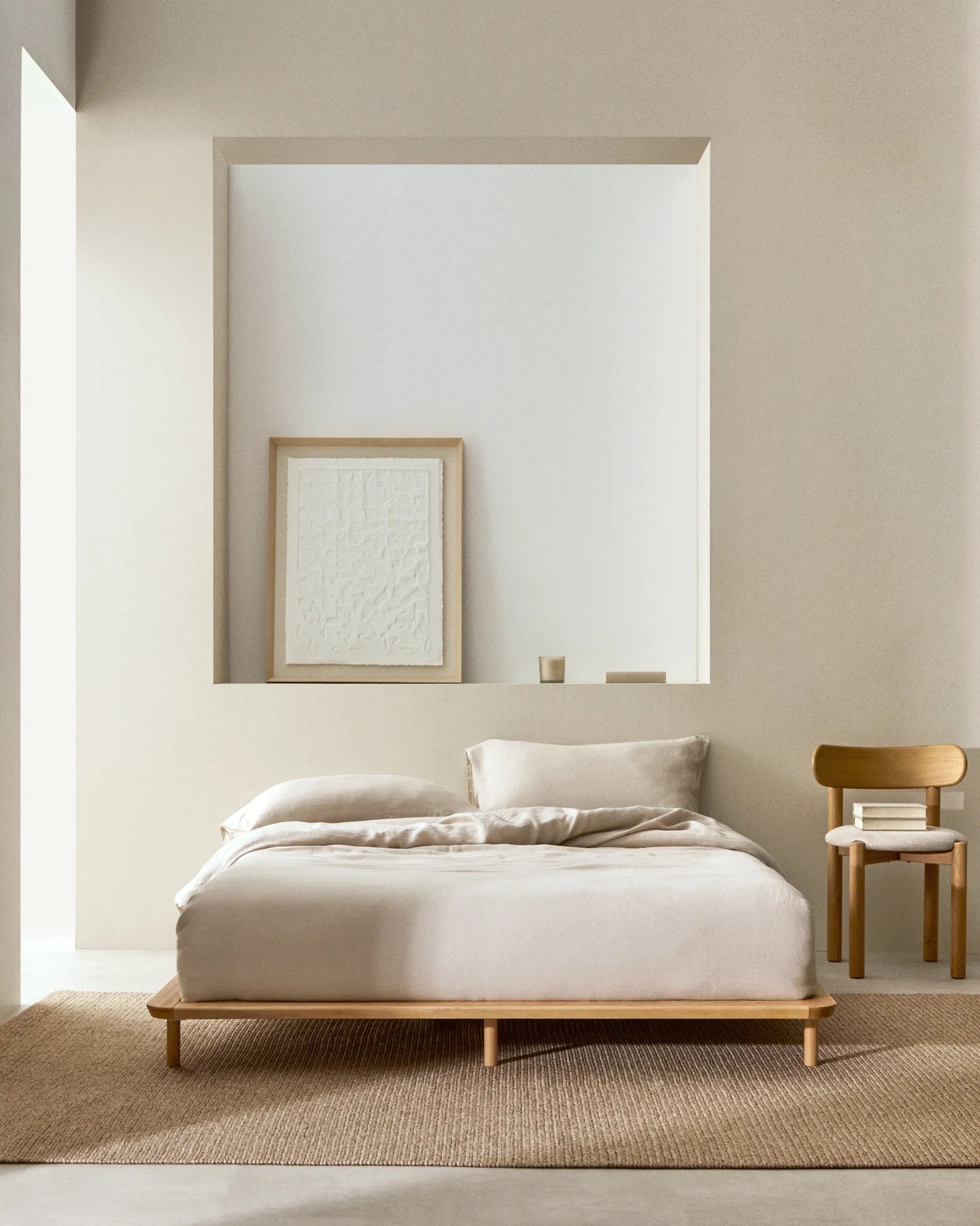 Anielle Bett aus massiver Esche für Matratze von 160 x 200 cm von Kave Home – Produktbild 6