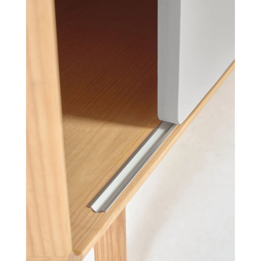 Anielle TV-Schrank 2 Türen massive Esche und Furnier 180 x 41 cm von Kave Home – Bild 14