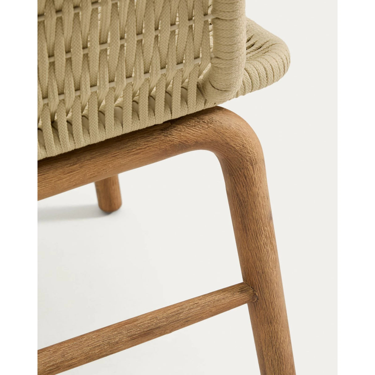 Armlehnstuhl Alipa aus massivem Akazienholz und Seil, FSC 100 % von Kave Home – Bild 13
