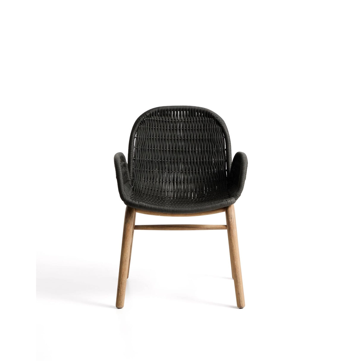 Armlehnstuhl Alipa aus massivem Akazienholz und dunkelgrauem Seil, FSC 100 % von Kave Home – Bild 6