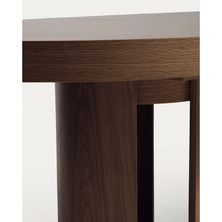 Artis ausziehbarer ovaler Tisch aus Massivholz und Eichenfurnier, FSC 100%, 240 (290) x 110 cm von Kave Home – Bild 9