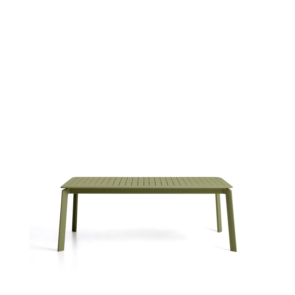 Ausziehbarer Aluminiumtisch Brela in Grün, 205 (287) x 100 cm von Kave Home – Bild 1