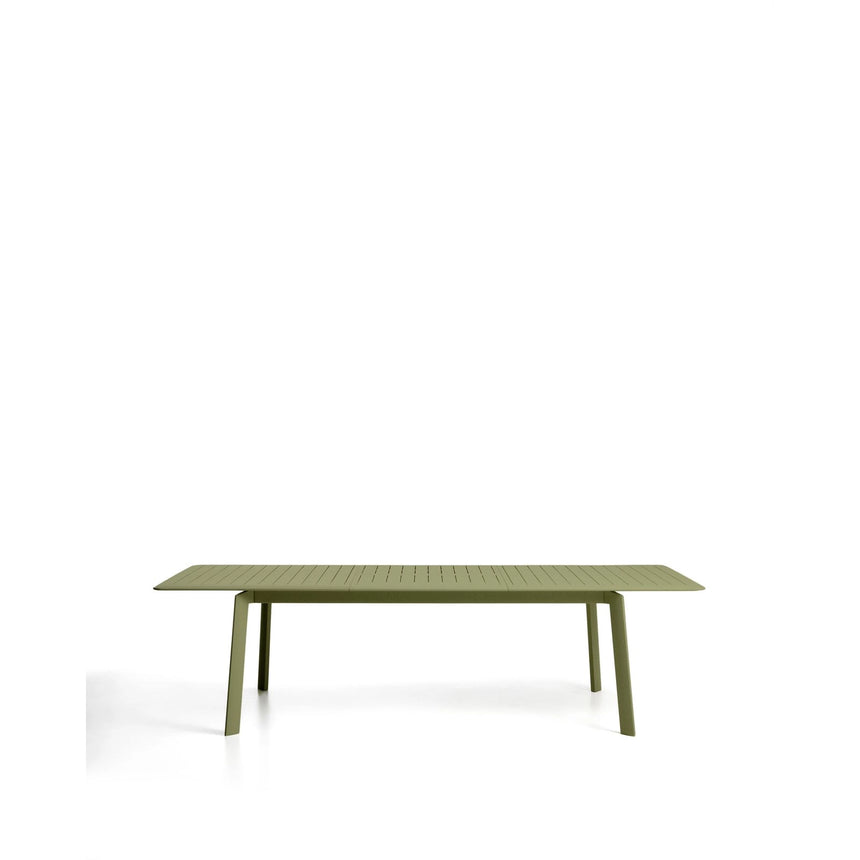 Ausziehbarer Aluminiumtisch Brela in Grün, 205 (287) x 100 cm von Kave Home – Bild 2