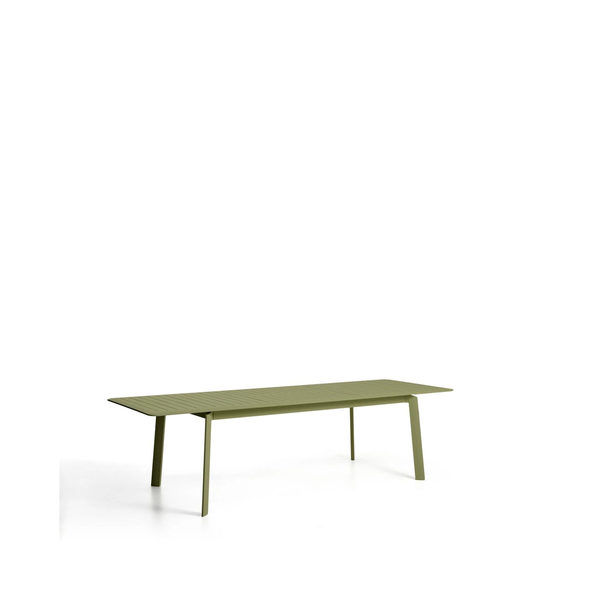 Ausziehbarer Aluminiumtisch Brela in Grün, 205 (287) x 100 cm von Kave Home – Bild 4
