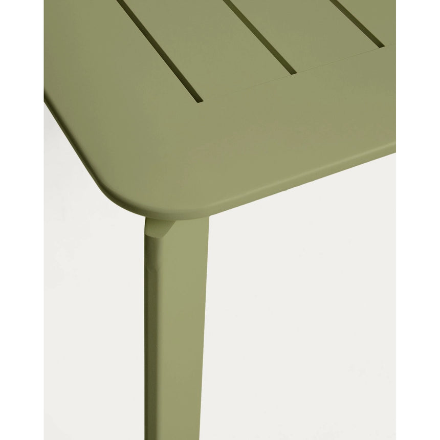 Ausziehbarer Aluminiumtisch Brela in Grün, 205 (287) x 100 cm von Kave Home – Bild 5