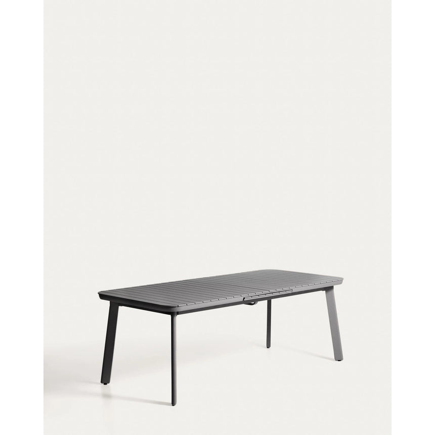 Ausziehbarer Outdoor-Tisch Izola aus Aluminium 220 (280) x 100 cm von Kave Home – Bild 7