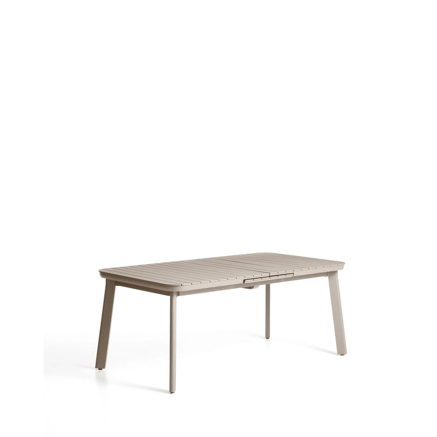 Ausziehbarer Outdoor-Tisch Izola aus Aluminium mit beigem Finish 185 (235) x 100 cm von Kave Home – Bild 3