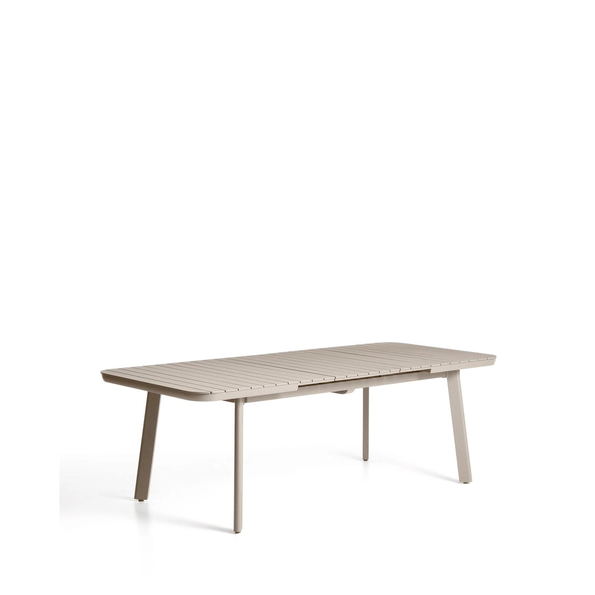 Ausziehbarer Outdoor-Tisch Izola aus Aluminium mit beigem Finish 185 (235) x 100 cm von Kave Home – Bild 4