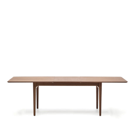 Ausziehbarer Tisch Elan Furnier und massives Nussbaumholz 200 (260) x 100 cm FSC Mix Credit von Kave Home – Produktbild 13
