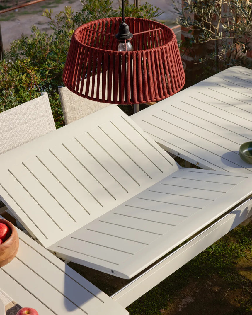 Ausziehtisch Brela aus Aluminium in Naturfarbe 205(287) x 100 cm von Kave Home – Bild 3
