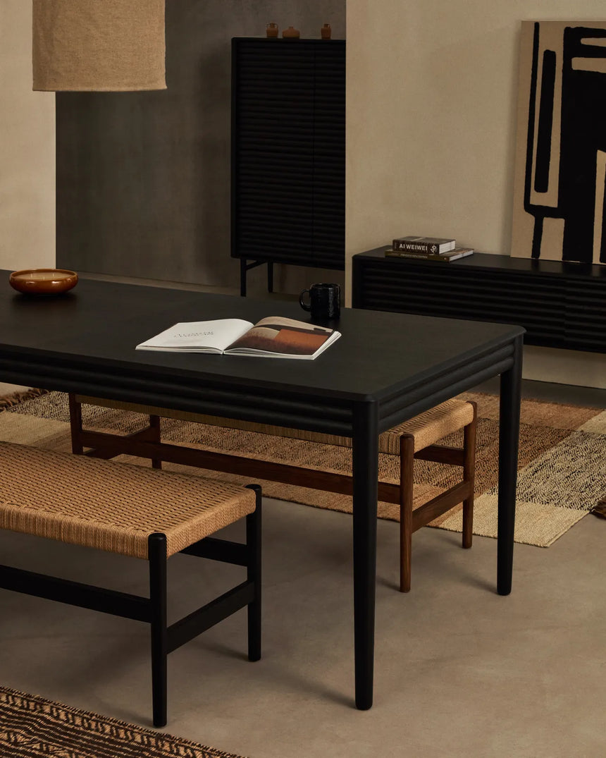 Ausziehtisch Lenon aus Eichenfurnier 160(200)x90 cm FSC Mix Credit von Kave Home – Bild 2