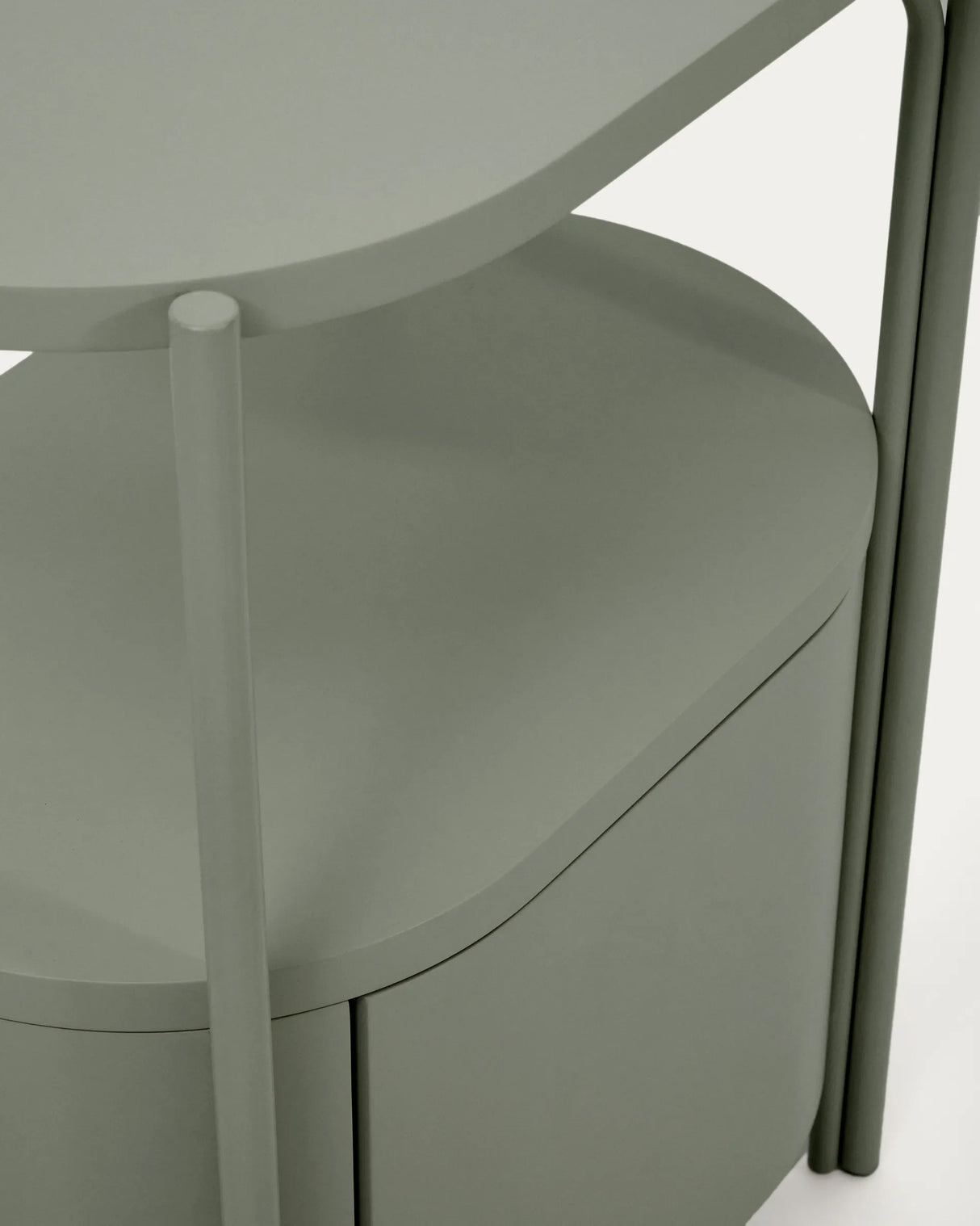 Badezimmermöbel Arely mit Stahlgestell und grün lackiertem MDF, 60 x 40 cm von Kave Home – Produktbild 11