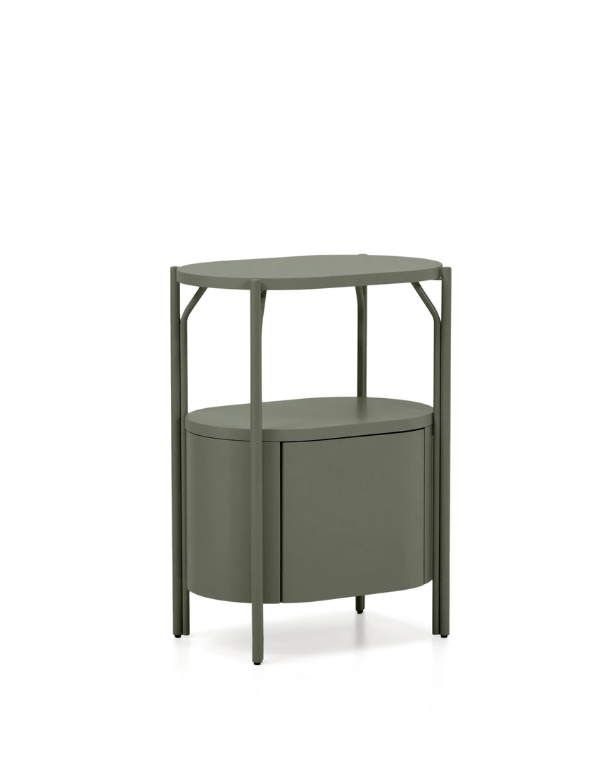 Badezimmermöbel Arely mit Stahlgestell und grün lackiertem MDF, 60 x 40 cm von Kave Home – Produktbild 6