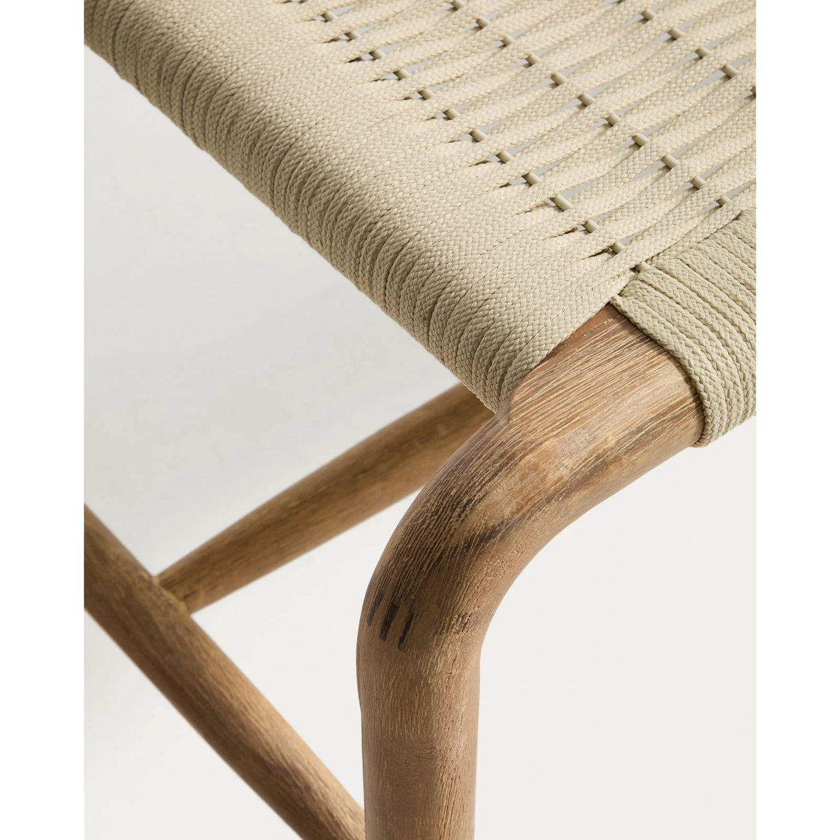 Bank Alipa aus massivem Akazienholz und Seil, 200 cm, FSC 100 % von Kave Home – Bild 7