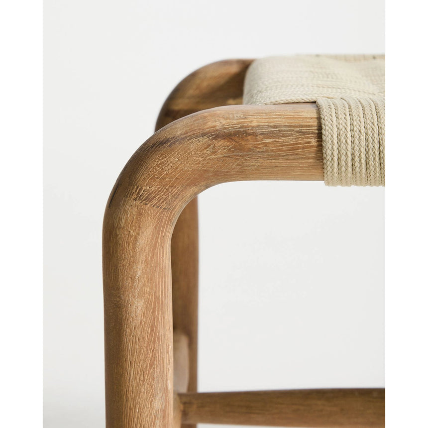 Bank Alipa aus massivem Akazienholz und Seil, 200 cm, FSC 100 % von Kave Home – Bild 9