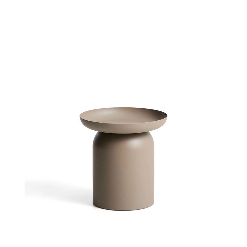 Beistelltisch Arcola aus Aluminium in Taupe, Ø 45 cm von Kave Home – Bild 1